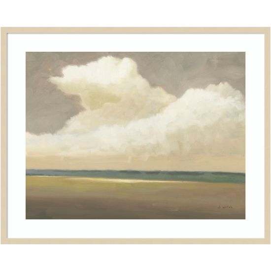 Picture of Amanti Art Prairie Summer by James Wiens Wood Framed Wall Art Print, 41inW x 33inH, Natural