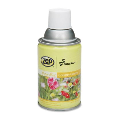 Picture of SKILCRAFT Zep Meter Mist Refill, 7 Oz., Springtime Garden Scent, Pack Of 12