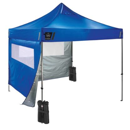 Picture of Ergodyne SHAX 6052 Heavy-Duty Pop-Up Tent Kit, 120in, Blue