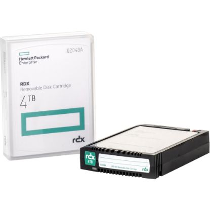 Picture of HPE 4 TB Hard Drive Cartridge - 2.5in - 5400rpm - 30 MB/s Maximum Read Transfer Rate - 3 Year Warranty