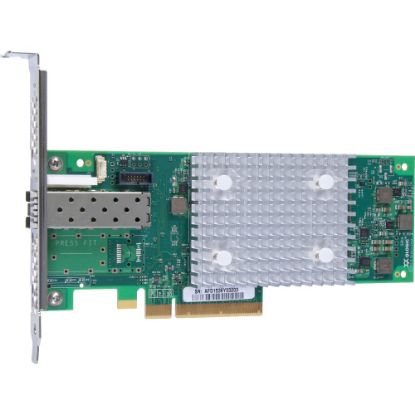 Picture of HPE StoreFabric SN1100Q 16Gb Single Port Fibre Channel Host Bus Adapter - PCI Express 3.0 - 1 x Total Fibre Channel Port(s) - 1 x LC Port(s) - SFP+ - External