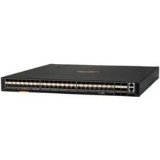 Picture of HPE 8320 Ethernet Switch - 10 Gigabit Ethernet - 3 Layer Supported - Modular - Optical Fiber - 1U High - Rack-mountable