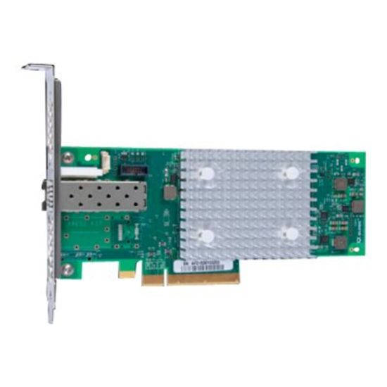 Picture of HPE StoreFabric SN1600Q 32Gb Single Port - Host bus adapter - PCIe 3.0 x8 low profile - 32Gb Fibre Channel x 1 - for Apollo 4200 Gen10; ProLiant DL325 Gen10, XL170r Gen10, XL190r Gen10, XL270d Gen10