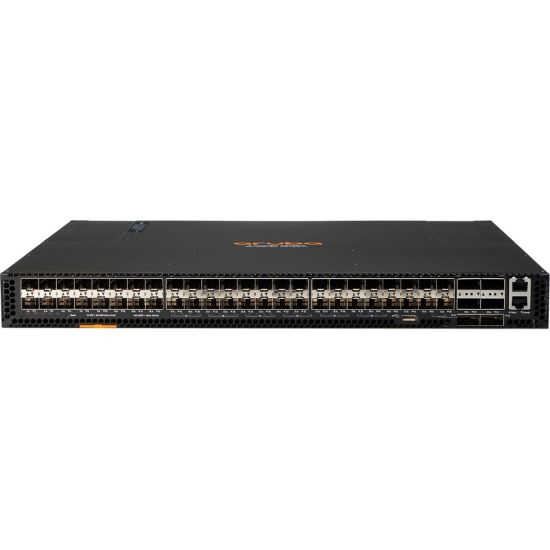 Picture of HPE 8320 Layer 3 Switch - 48 Ports - Manageable - TAA Compliant - 3 Layer Supported - Modular - 348 W Power Consumption - Optical Fiber, Twisted Pair - 1U High - Rack-mountable - 5 Year Limited Warranty