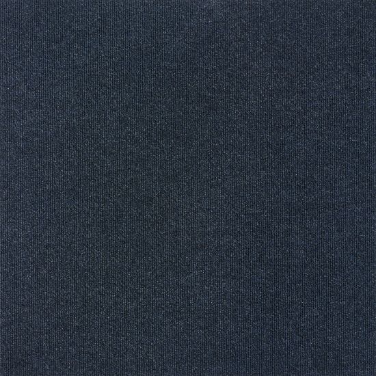 Picture of Foss Floors Spyglass Peel & Stick Carpet Tiles, 24in x 24in, Ocean Blue, Set Of 15 Tiles