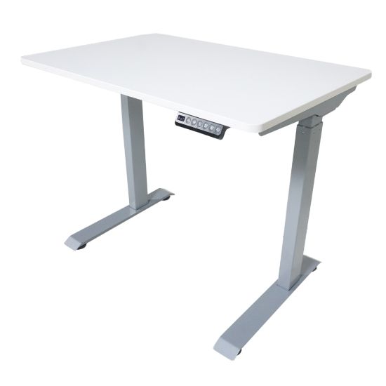 Picture of Victor Electric 36inW Standing Desk, White