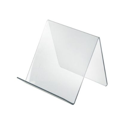 Picture of Azar Displays Acrylic Easel Displays, 6-1/2inH x 7inW x 7-1/2inD, Clear, Pack Of 10 Holders