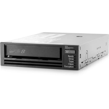 Picture of HPE StoreEver LTO-8 Ultrium 30750 Internal Tape Drive - LTO-8 - 12 TB (Native)/30 TB (Compressed) - 6Gb/s SAS - 5.25in Width - Internal - Linear Serpentine - Encryption