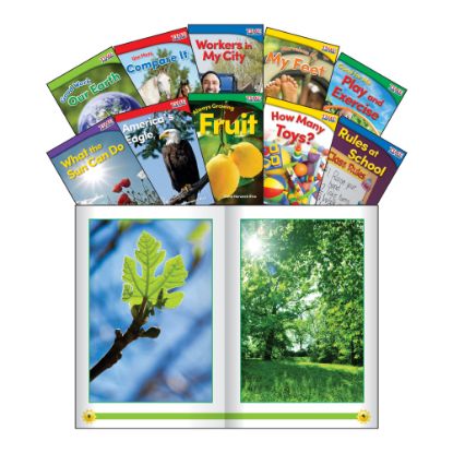 Picture of Teacher Created Materials TIME FOR KIDS Nonfiction Book Set, Set 2, Set Of 10 Books, Kindergarten