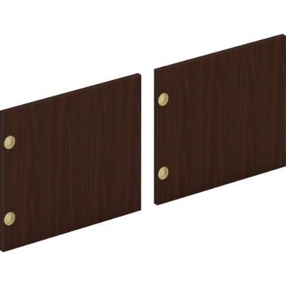 Picture of HON Mod 72in Hutch Door Set, Mahogany