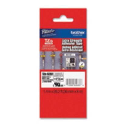 Picture of Brother Extra Strength Adhesive Tze Tape, 1 27/64in x 26 1/4ft, White