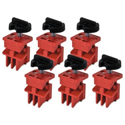 Picture of Universal Multi-Pole Breaker Lockout, Red