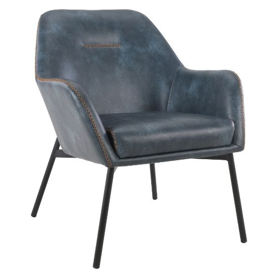 Picture of Office Star Brooks Accent Chair, Navy