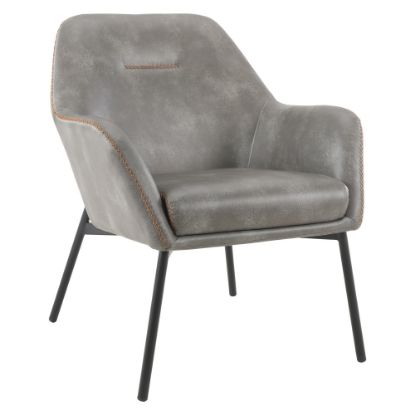 Picture of Office Star Brooks Accent Chair, Gray