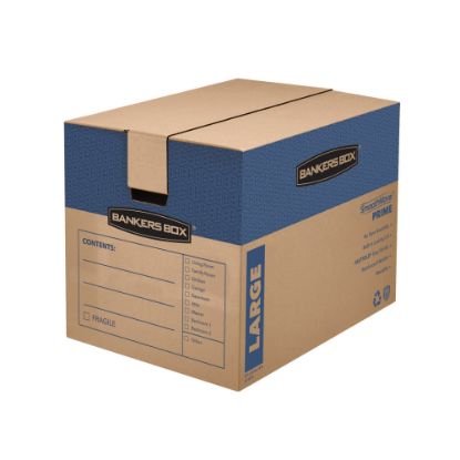 Picture of Bankers Box SmoothMove Prime Moving & Boxes, 18in x 18in x 24in, Kraft, Case Of 6