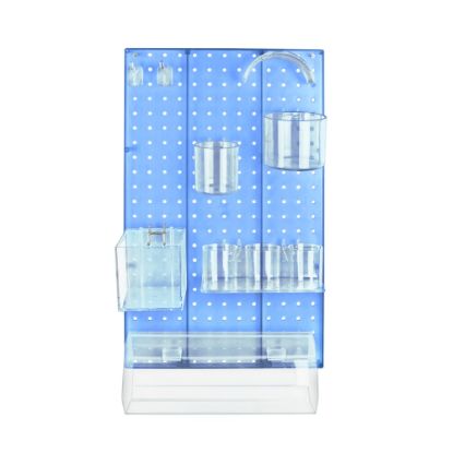 Picture of Azar Displays 10-Piece Pegboard Organizer Kit, Blue