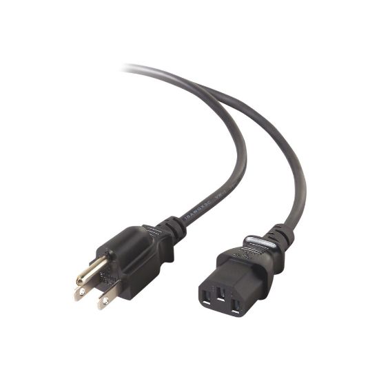 Picture of Belkin - Power cable - NEMA 5-15 (M) to IEC 60320 C13 - 6 ft