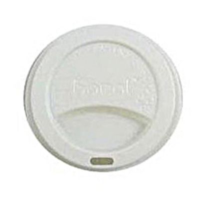 Picture of Karat Hot Cup Lids, 10 - 24 Oz, White, Pack Of 1,000 Lids