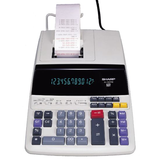 Picture of Sharp EL-1197PIII Desktop Printing Calculator