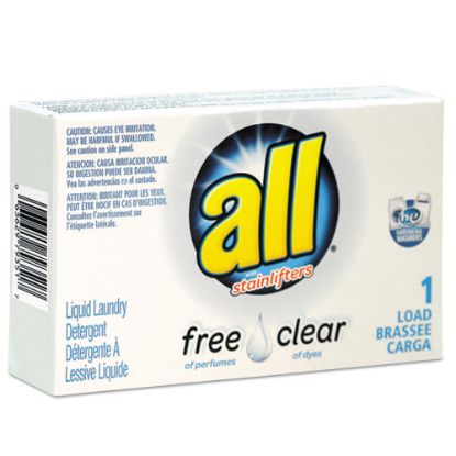 Picture of All Free Clear HE Liquid Laundry Detergent, Unscented, 1.6 Oz Bottle, Case Of 100