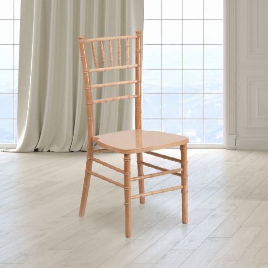 Picture of Flash Furniture HERCULES Series Chiavari Chair, Natural