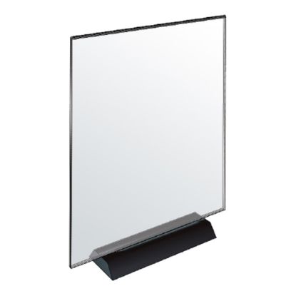 Picture of Azar Displays Acrylic Frame Sign Holders, 11inH x 8-1/2inW x 3-1/8inD, Clear, Pack Of 2 Holders