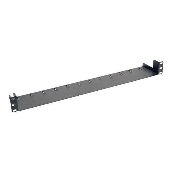 Picture of Tripp Lite 1U Horizontal Rack Server Cabinet Mount Cable Management Tray - Rack cable management tray - black - 1U - 19in