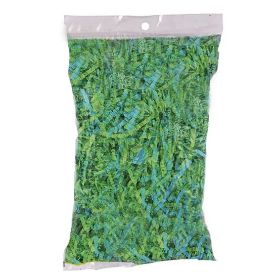 Picture of Amscan Jumbo Bags Of Easter Shred, 6 Oz, Blue/Green, Pack Of 3 Bags