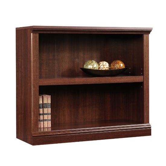 Picture of Sauder Select 30inH 2-Shelf Bookcase, Select 30inH Cherry