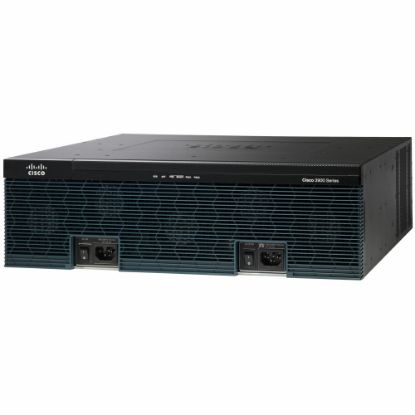 Picture of Cisco 3925 Security Bundle w/SEC license PAK Refurbished - Refurbished - 3 Ports - 3 RJ-45 Port(s) - Management Port - 13 - 1 GB - Gigabit Ethernet - 3U - Rack-mountable - 90 Day