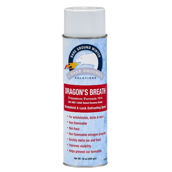 Picture of Bare Ground Dragons Breath Windshield De-Icing Spray, 16 Oz Can