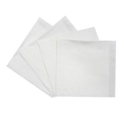 Picture of Karat Beverage Napkins, 9in x 9in, White, Set Of 4,000 Napkins