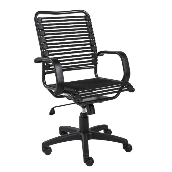 Picture of Eurostyle Allison Bungie High-Back Commercial Office Chair, Black/Graphite