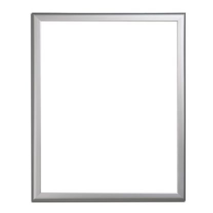 Picture of Azar Displays Non-Magnetic Dry-Erase Whiteboard, Melamine, 24in x 20in, Silver Aluminum Frame