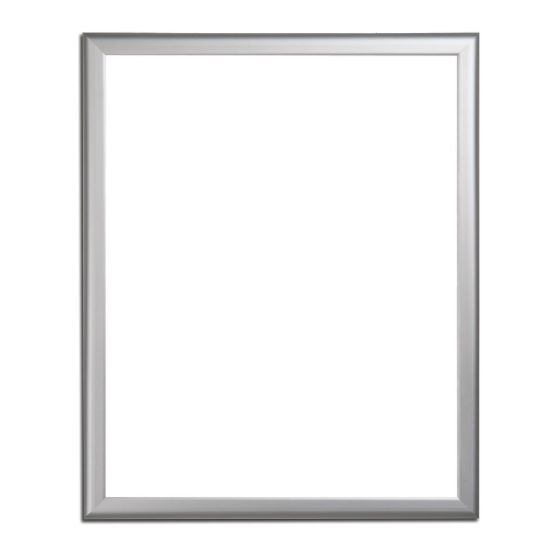 Picture of Azar Displays Non-Magnetic Dry-Erase Whiteboard, Melamine, 24in x 20in, Silver Aluminum Frame