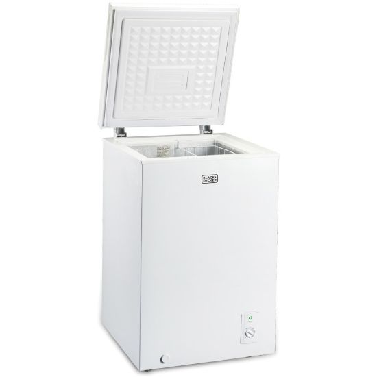 Picture of Black+Decker 3.5-Cubic-Foot Chest Freezer - 3.50 ft� - 3.50 ft� Net Freezer Capacity - White