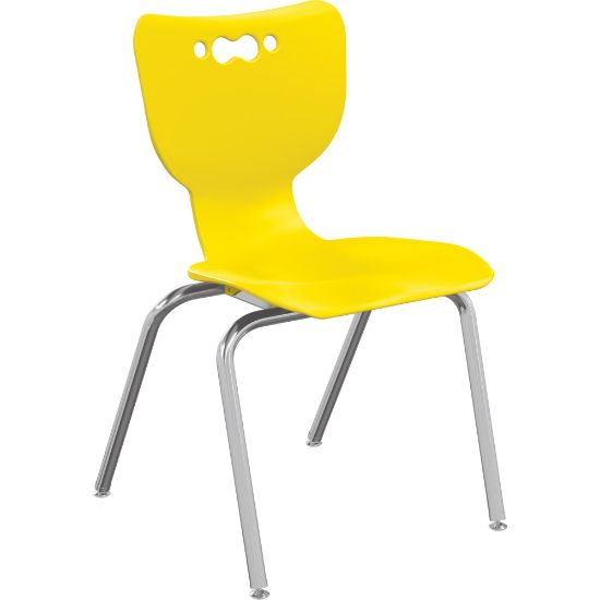 Picture of MooreCo Hierarchy No Arms Chair, Yellow