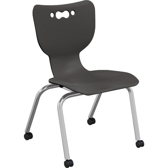 Picture of MooreCo Hierarchy No Arms Casters Chair, Black