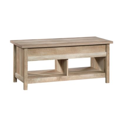 Picture of Sauder Cannery Bridge Lift-Top Coffee Table, Rectangle, Lintel Oak