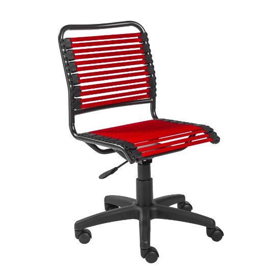 Picture of Eurostyle Allison Bungie Low-Back Commercial Office Chair, Black/Red