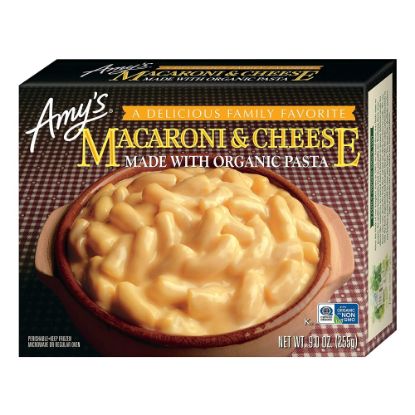 Picture of Amys Macaroni And Cheese, 9 Oz, Pack Of 4 Meals