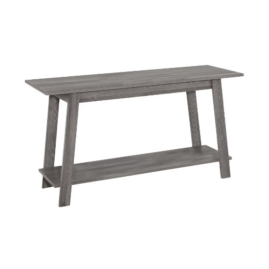 Picture of Monarch Specialties Mason TV Stand, 22-1/2inH x 42inW x 15-3/4inD, Gray