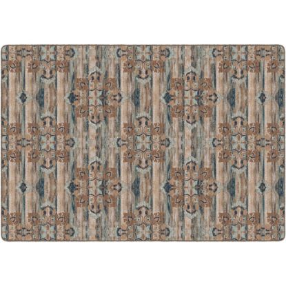 Picture of Flagship Carpets Franklin Rectangular Rug, 100in x 144in, Blue