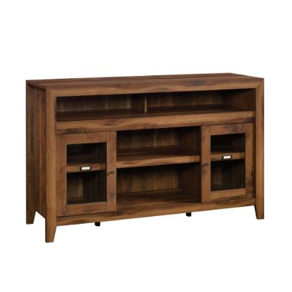 Picture of Sauder Dakota Pass Entertainment Credenza For 60in TVs, 37-1/4inH x 59inW x 19-3/4inD, Grand Walnut