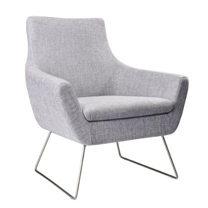 Picture of Adesso Kendrick Fabric Chair, Light Gray