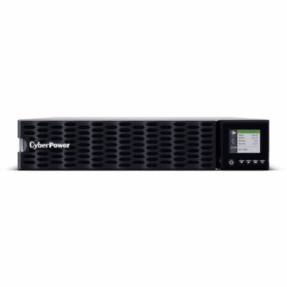 Picture of CyberPower OL5KRTHD Smart App Online UPS Systems - 5000VA/5000W, 200 - 240 VAC, Hardwire Terminal (NEMA L6-30P power cord included), 2U, Rack / Tower, Sine Wave, 4 Outlets, LCD, PowerPanel Business, $300000 CEG, 3YR Warranty