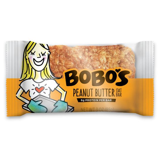 Picture of BoBos Oat Bars, Peanut Butter, 3.5 Oz, Box of 12 Bars