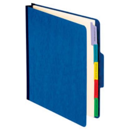 Picture of Pendaflex PressGuard Employee/Personnel Folders, Letter Size, Blue, Pack Of 10