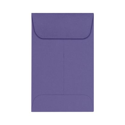 Picture of LUX Coin Envelopes, #1, Gummed Seal, Wisteria, Pack Of 250