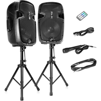 Picture of Pyle Active + Passive PA Speaker System Kit - 1